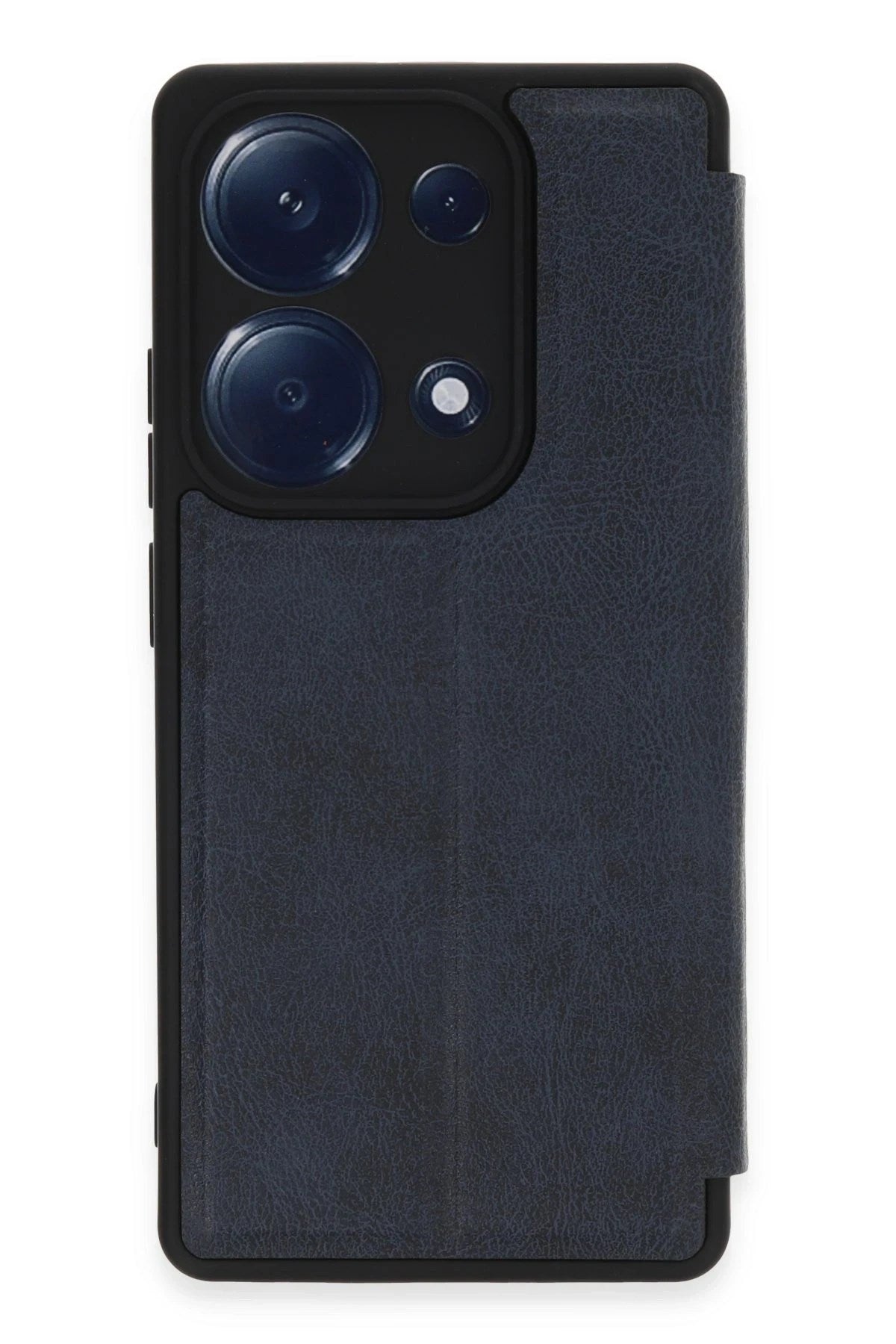 Mey İthalat® Redmi Note 13 Pro 4G Kılıf Flip Cover - Lacivert