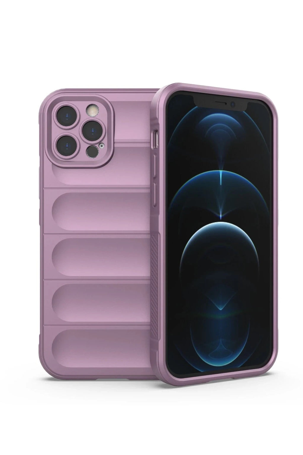 Mey İthalat® iPhone 12 Pro Kılıf Optimum Silikon - Mor