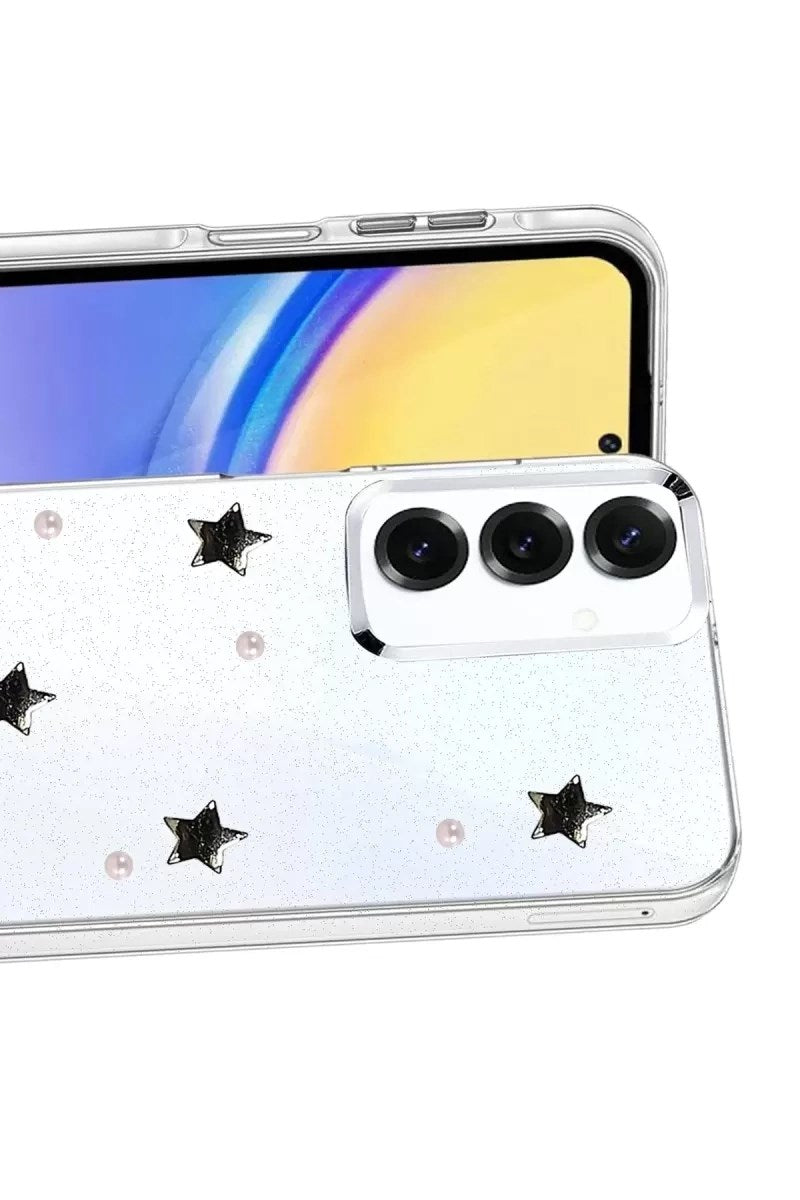 Mey İthalat® Samsung Galaxy A37 5G Fiyonk Desenli Kapak - Desen 7