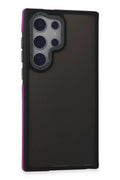 Mey İthalat® Samsung Galaxy S24 Ultra Harvel Kapak - Derin Mor