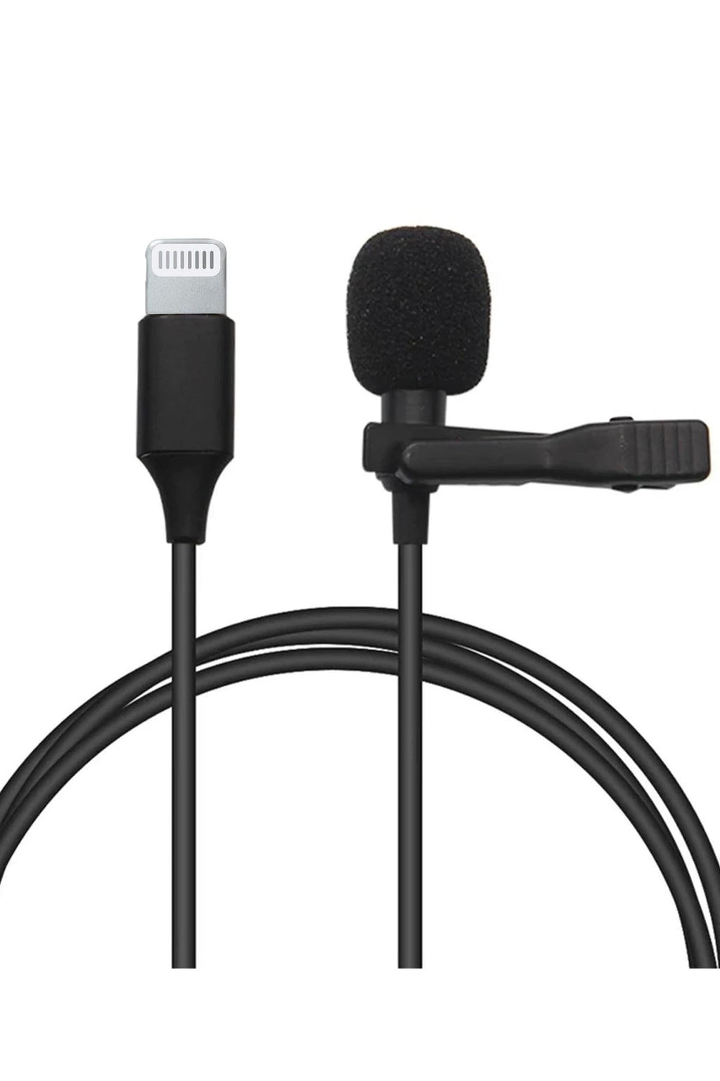 Mey İthalat® Lightning 2 Metre Double Mikrofon - Siyah