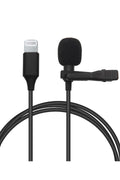 Mey İthalat® Lightning 2 Metre Double Mikrofon - Siyah