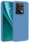 Mey İthalat® Redmi Note 13 Pro 4G Kılıf First Silikon - Mavi
