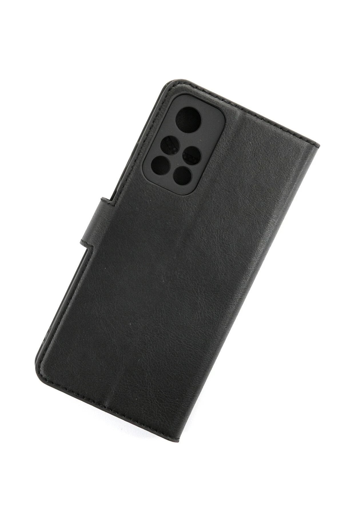 Mey İthalat® Redmi Note 11T Kılıf Trend S Plus Kapaklı Kılıf - Siyah