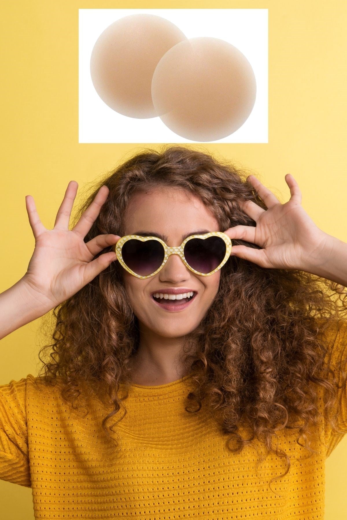 Silikon Göğüs Ucu Kapatıcı Gizleyici Bant Aparat Nipple Pad