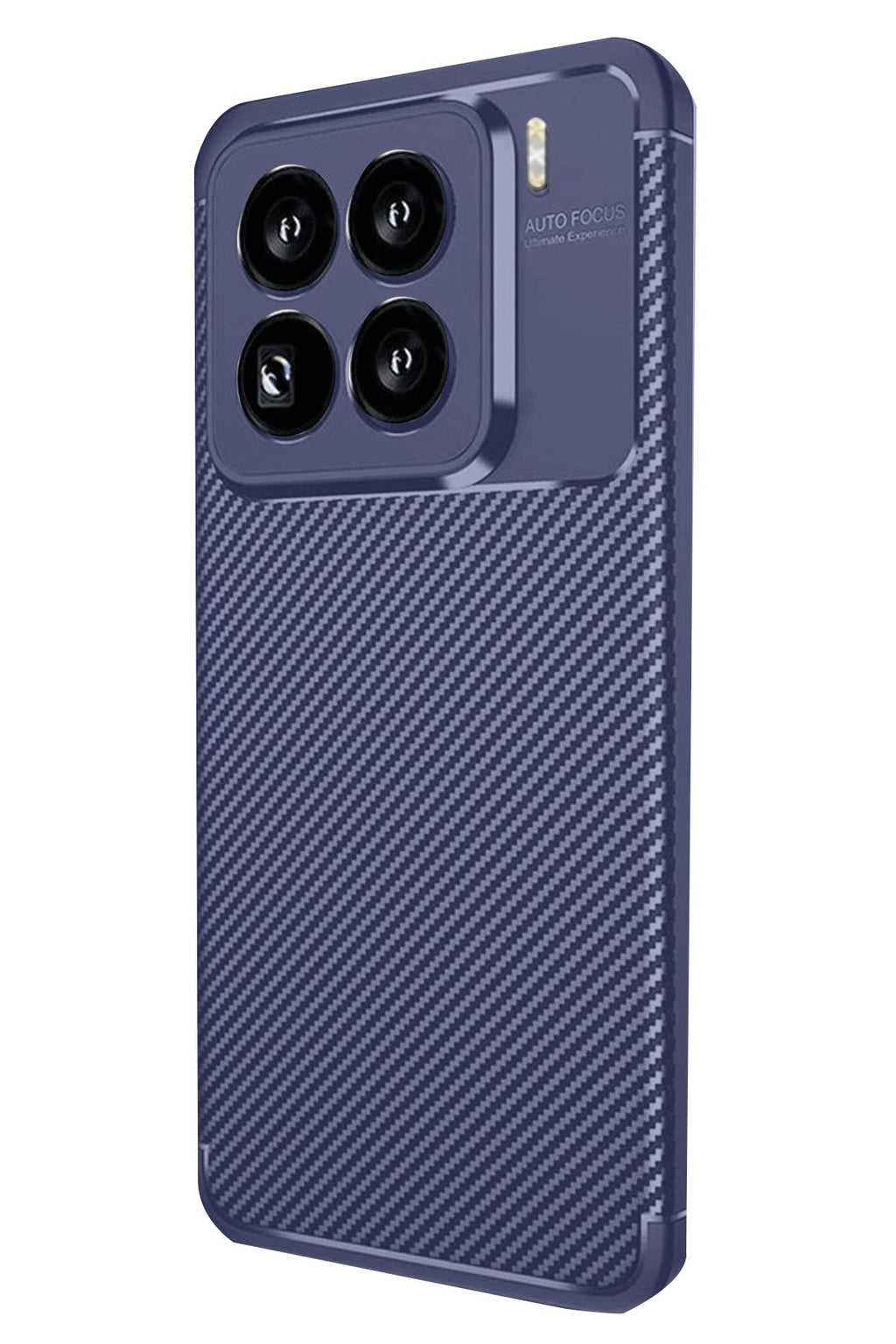 Mey İthalat® Mi 15 Pro Kılıf Auto Focus Karbon Kapak - Lacivert