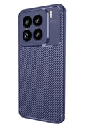 Mey İthalat® Mi 15 Pro Kılıf Auto Focus Karbon Kapak - Lacivert