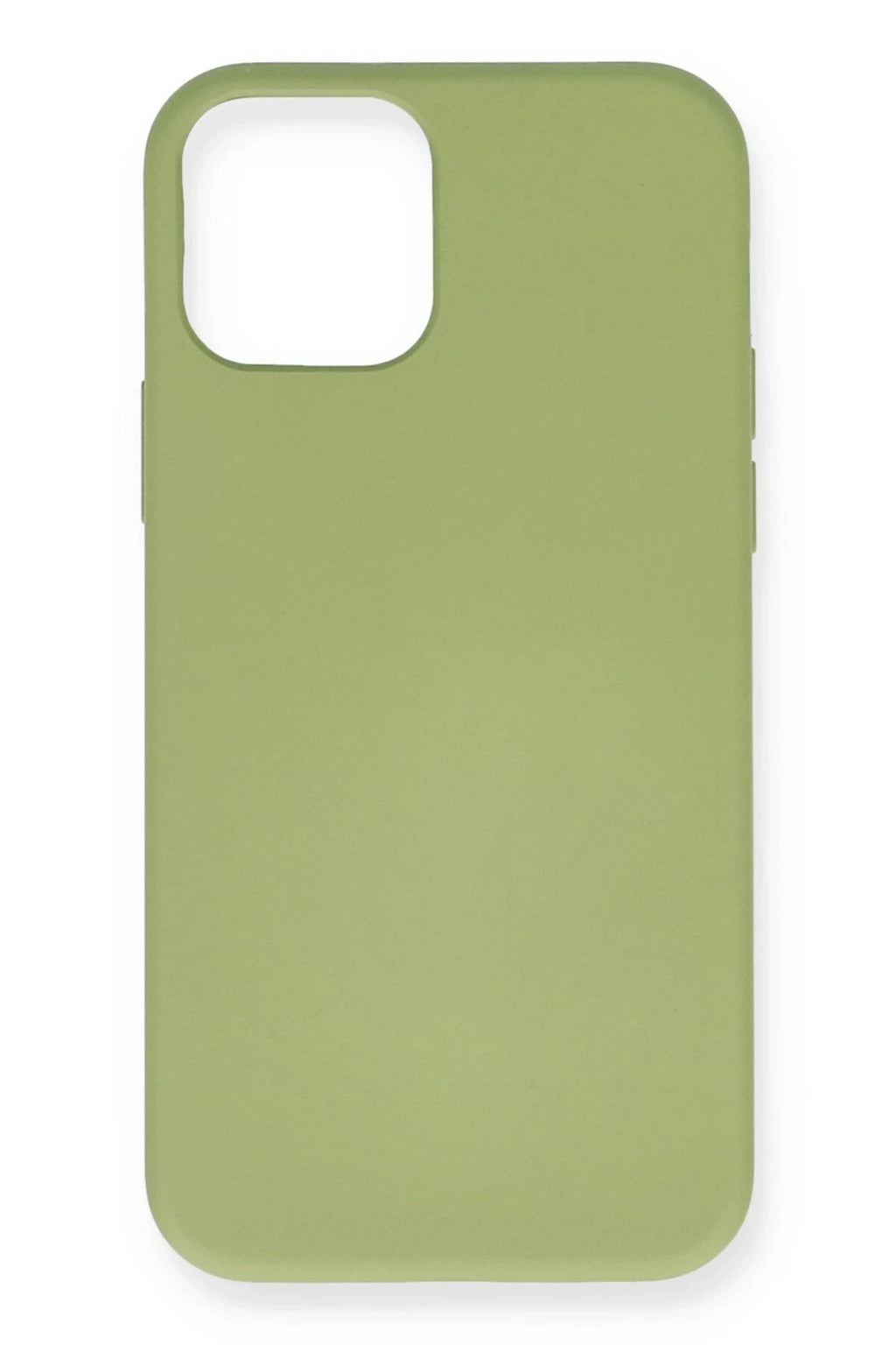 Mey İthalat® iPhone 12 Mini Kılıf Nano içi Kadife Silikon - Yeşil