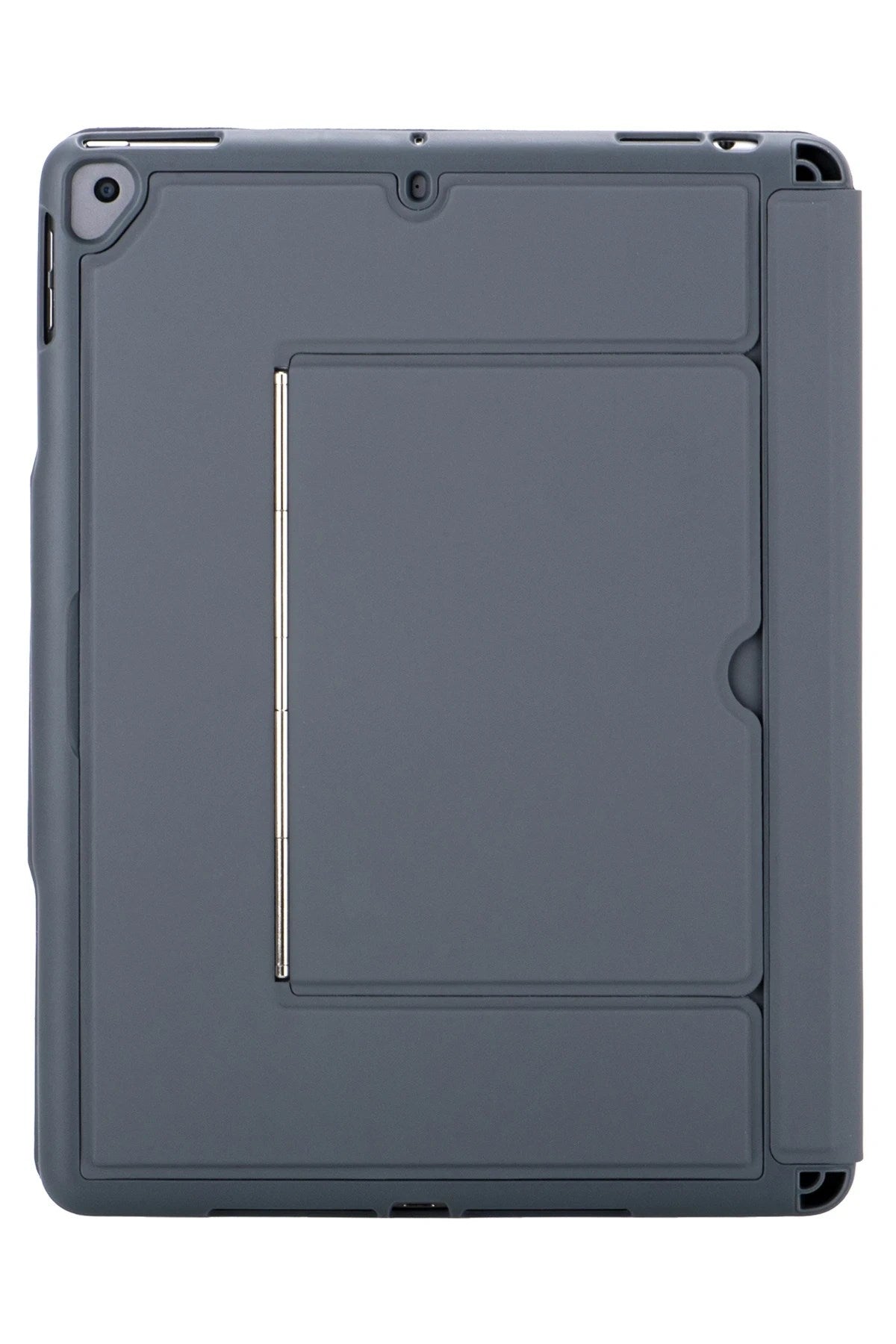 Mey İthalat® T5506D iPad 10.2 (9.Nesil) Kılıf Palermo Ledli Klavyeli Standlı Tablet Kılıfı - Siyah