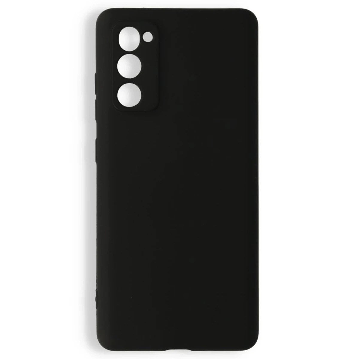 Mey İthalat® Samsung Galaxy S20 FE Kılıf Nano içi Kadife Silikon - Siyah