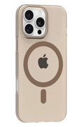 Mey İthalat® iPhone 16 Pro Max PC Blank Magsafe Kapak - Çöl Titanyum