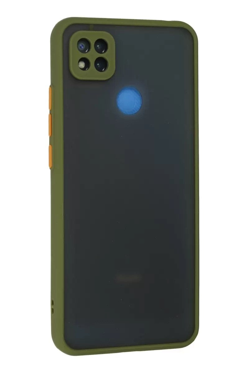 Mey İthalat® Redmi 9C Kılıf Montreal Silikon Kapak - Açık Yeşil