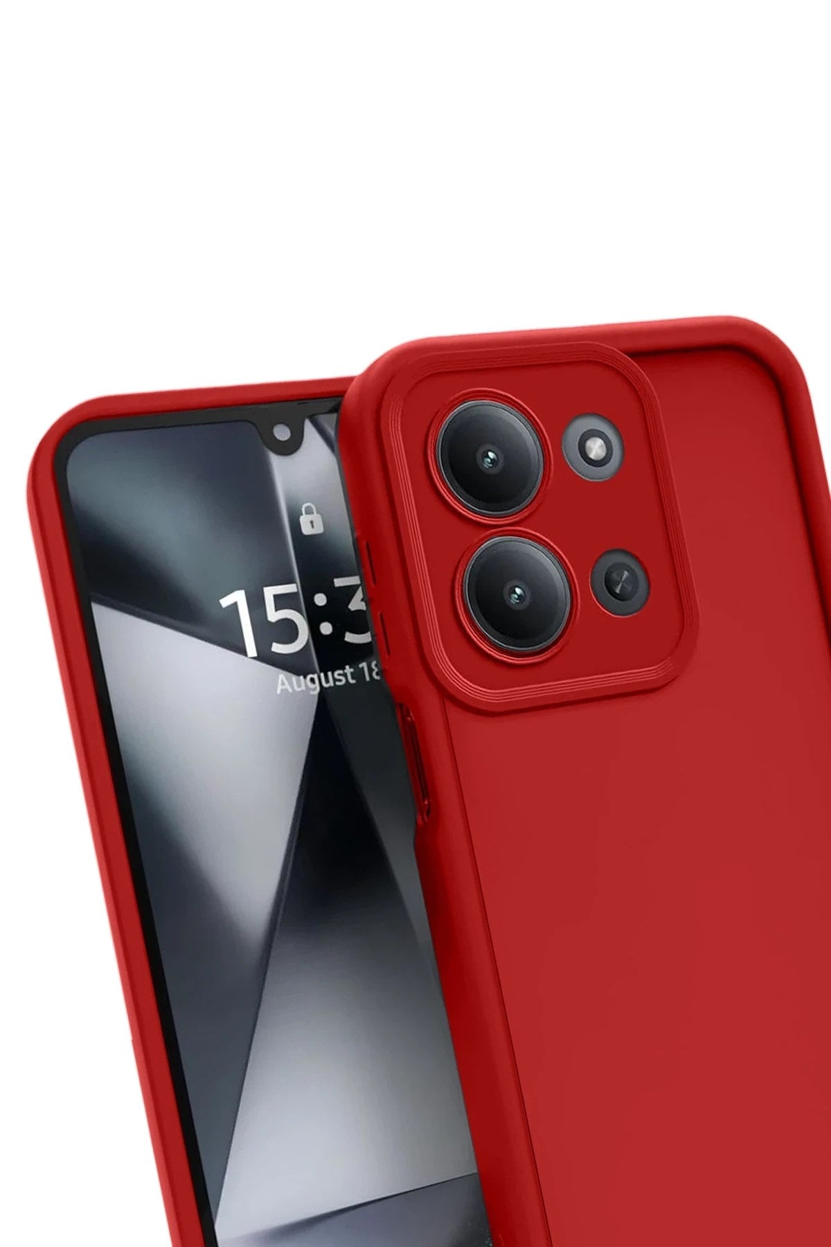 Mey İthalat® Redmi 15C 4G Viera Silikon - Kırmızı