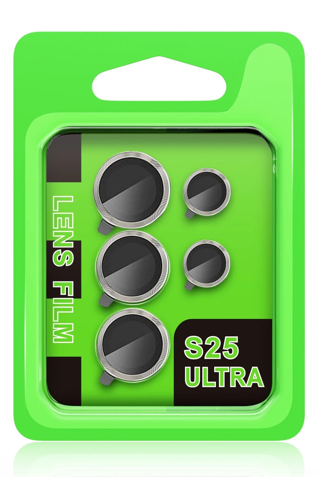 Mey İthalat® Samsung Galaxy S25 Ultra Raze Metal Kamera Lens - Natural Grey