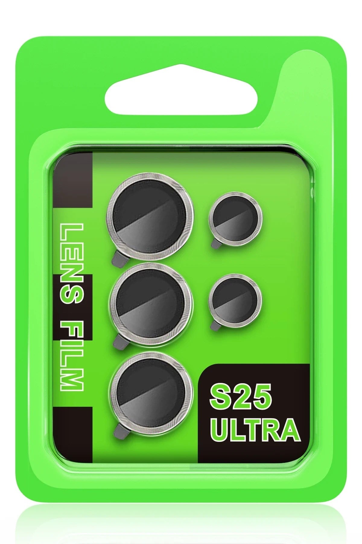 Mey İthalat® Samsung Galaxy S25 Ultra Raze Metal Kamera Lens - Natural Grey