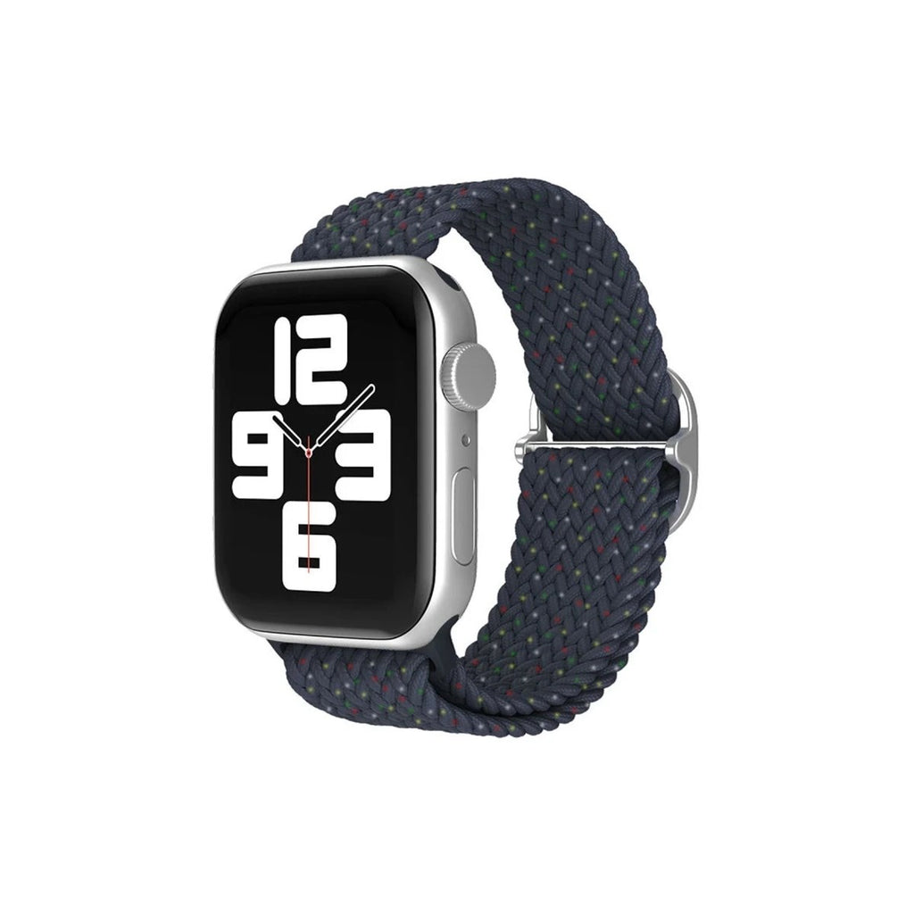 Mey İthalat® Watch 38mm Star Kordon - Benekli Lacivert