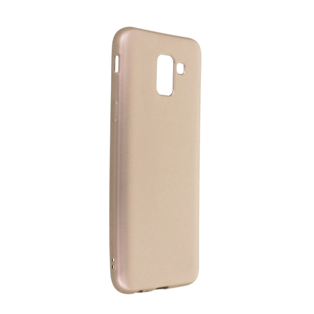 Mey İthalat® Samsung Galaxy J6 Kılıf First Silikon - Gold