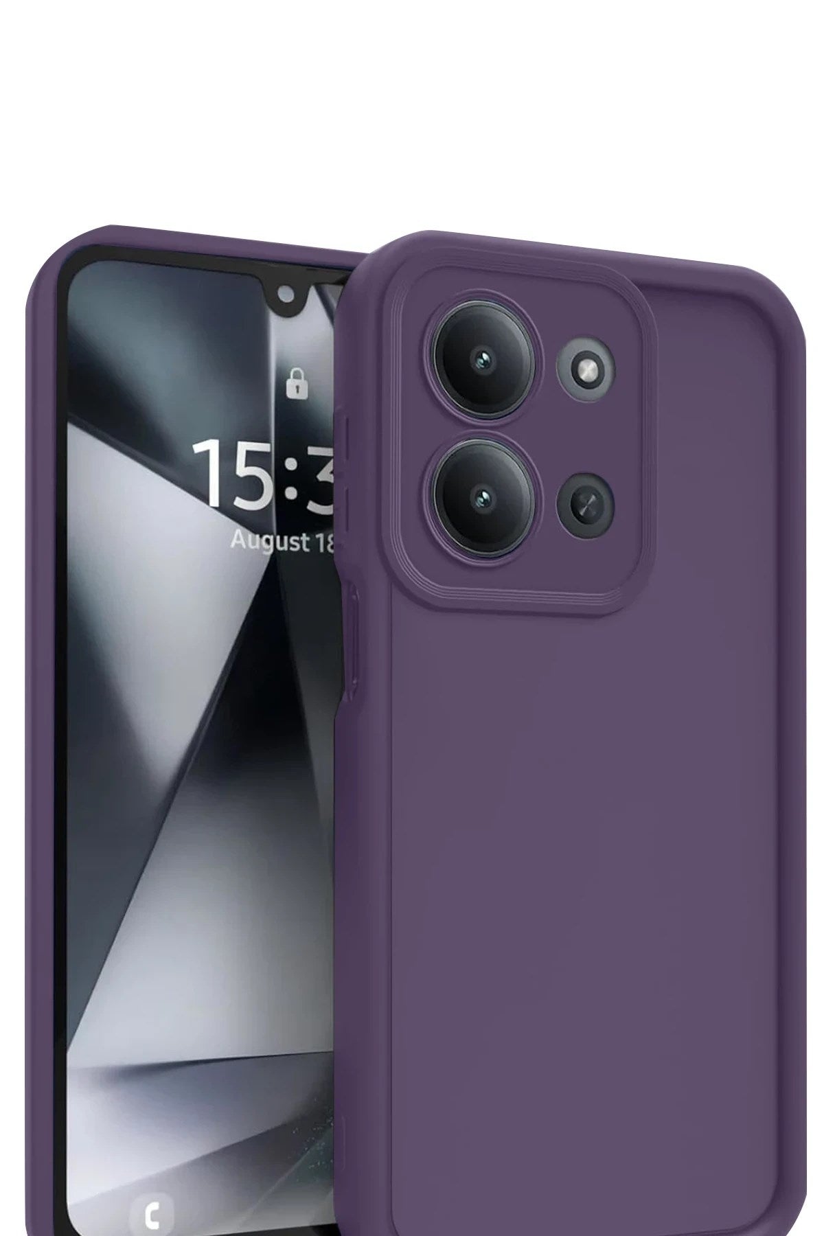 Mey İthalat® Redmi 15C 4G Viera Silikon - Mürdüm