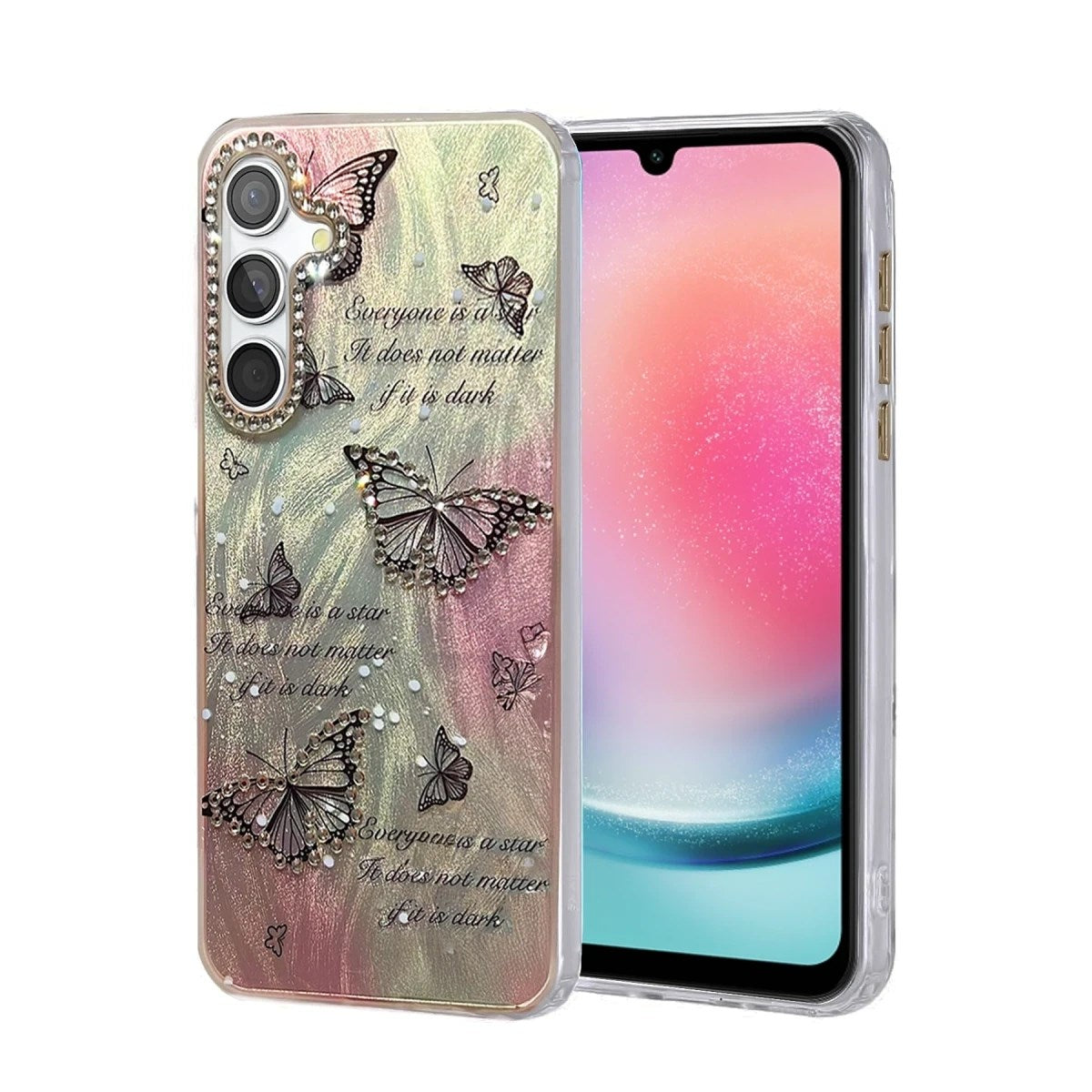Mey İthalat® Samsung Galaxy A24 4G Kılıf Blade Aynalı Desenli Kapak - Desen 6
