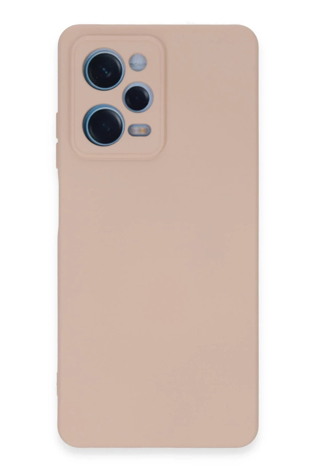 Mey İthalat® Redmi Note 12 Pro 5G Kılıf Nano içi Kadife Silikon - Pudra