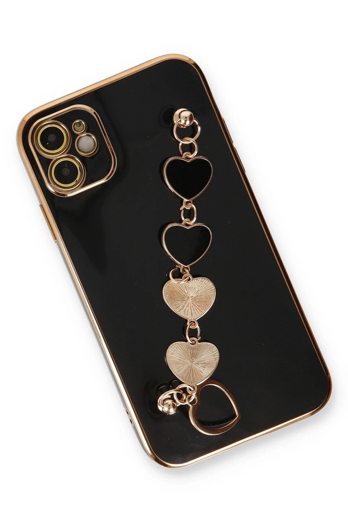 Mey İthalat® iPhone 12 Kılıf Esila Silikon - Siyah