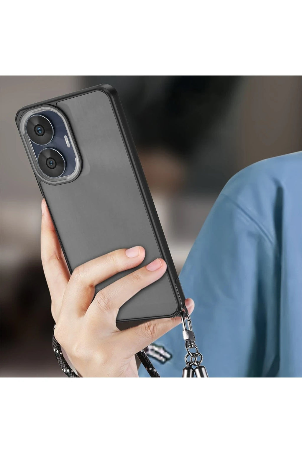 Mey İthalat® Realme C55 Kılıf Elegant Kapak - Yeşil