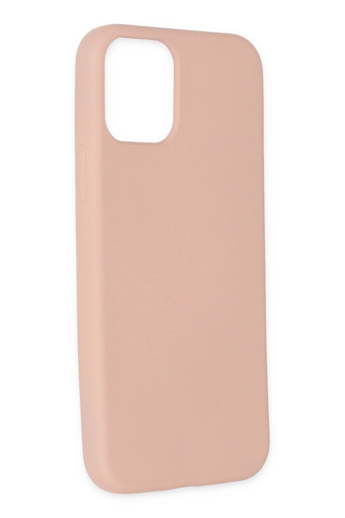 Mey İthalat® iPhone 11 Pro Max Kılıf Nano içi Kadife Silikon - Pudra