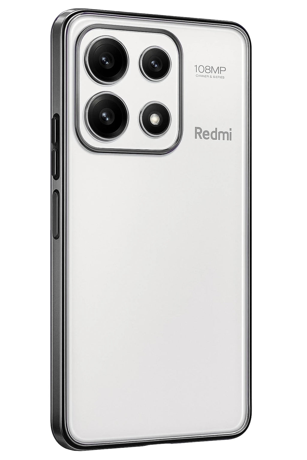 Mey İthalat® Poco X6 Pro Kılıf Lensli Silikon - Gümüş