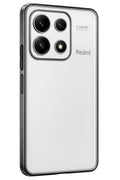 Mey İthalat® Poco X6 Pro Kılıf Lensli Silikon - Gümüş