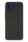 Mey İthalat® Samsung Galaxy A03 Kılıf Montreal Silikon Kapak - Lacivert