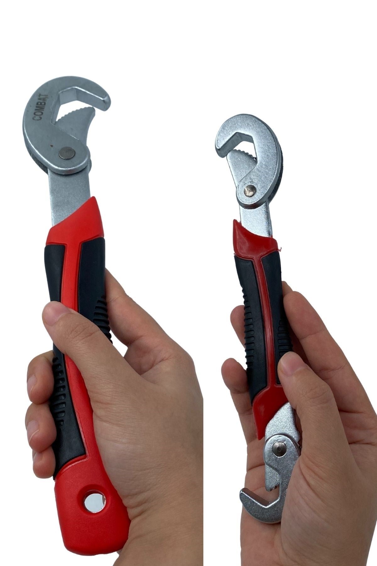 Çok Fonksiyonlu Ergonomik Ayarlanabilir Büyük Küçük Akıllı Pense Anahtar 2li Set