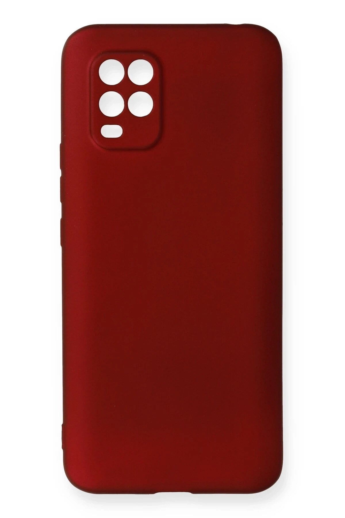 Mey İthalat® Mi 10 Lite Kılıf First Silikon - Bordo