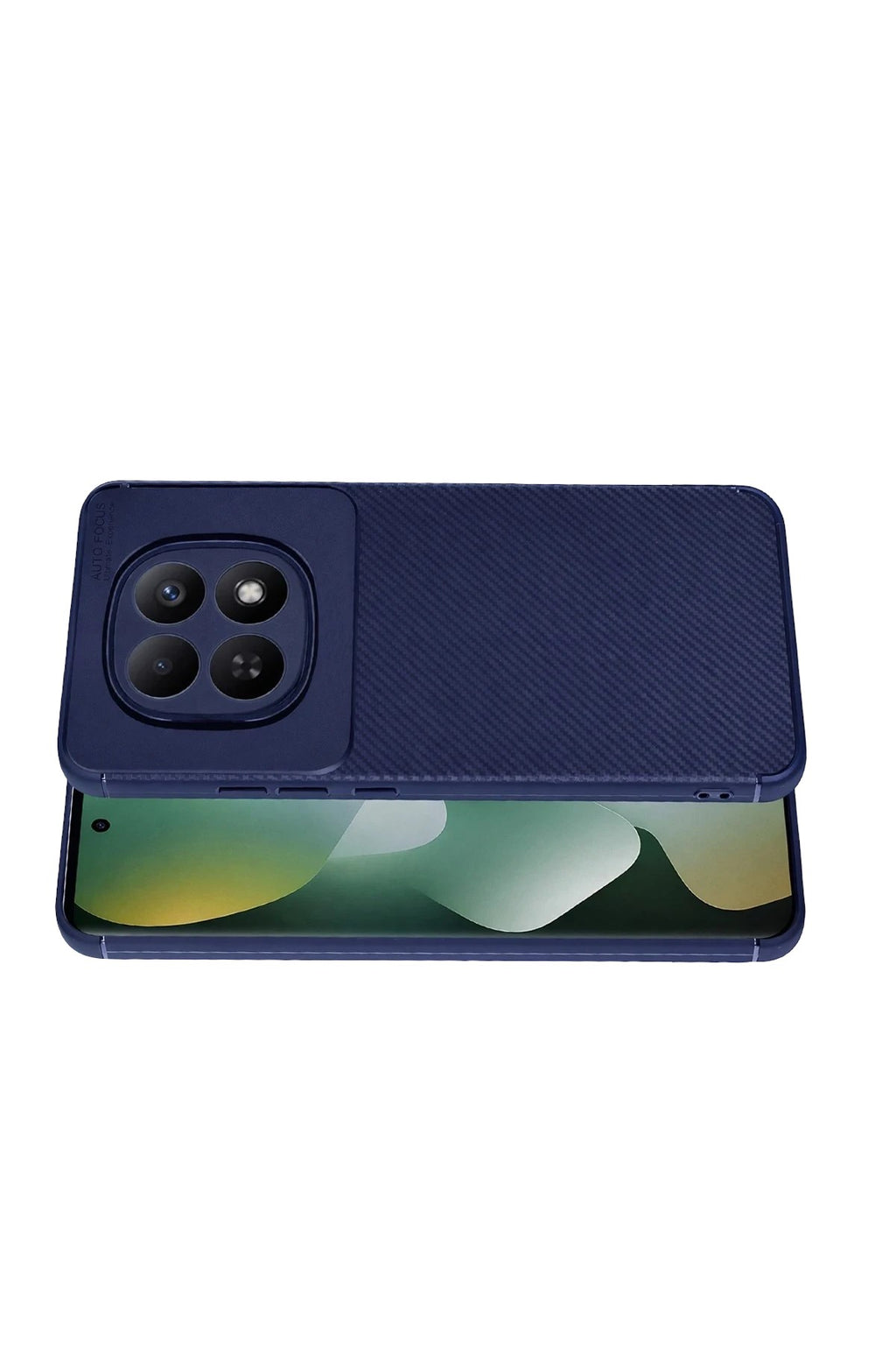 Mey İthalat® Redmi Note 15 4G Auto Focus Karbon Kapak - Lacivert