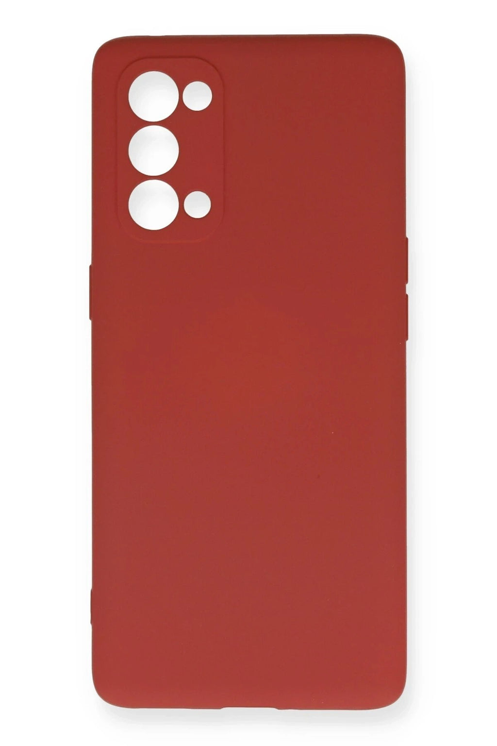 Mey İthalat® Reno 5 Pro Kılıf Nano içi Kadife Silikon - Kiremit