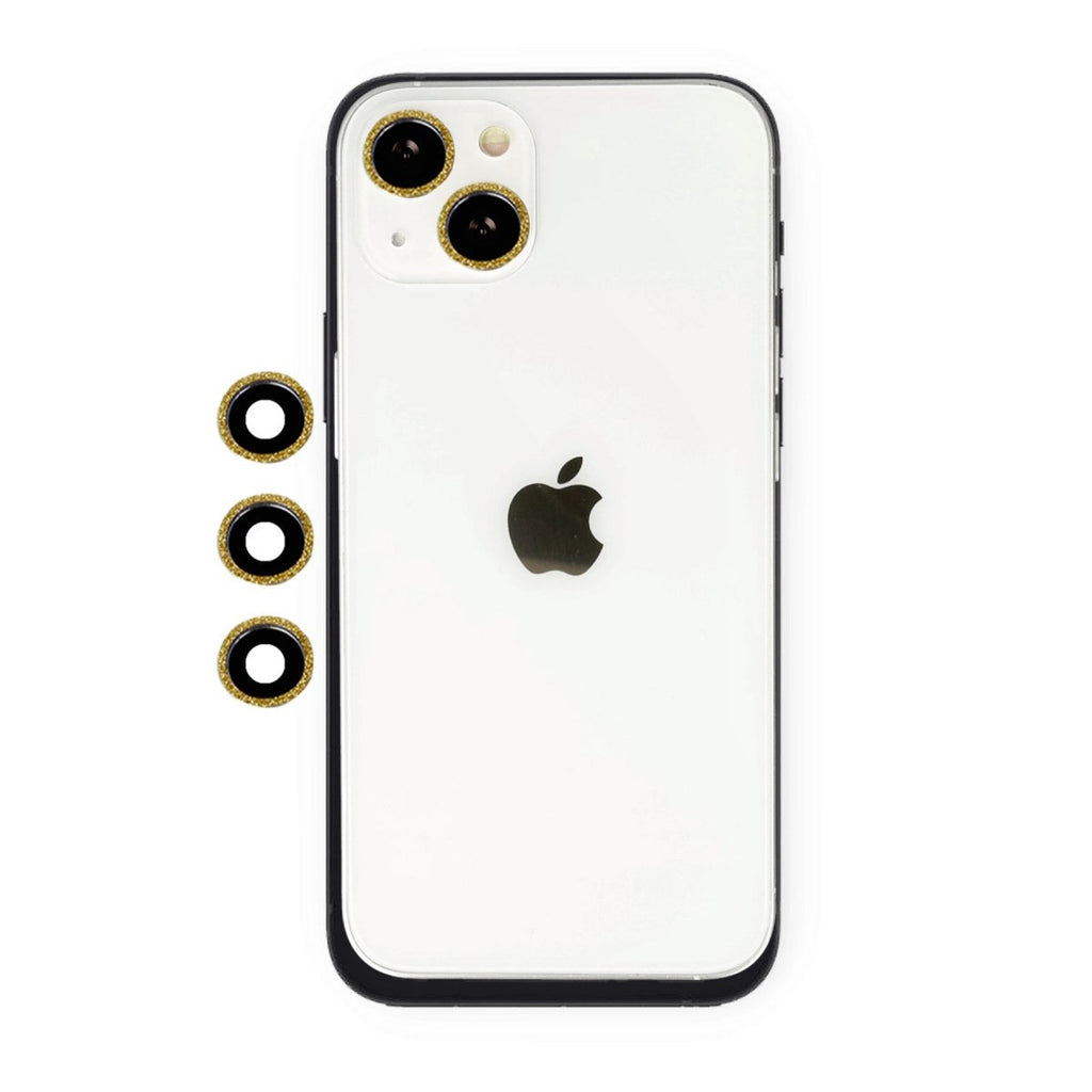 Mey İthalat® iPhone 14 Shine Kamera Lens - Gold