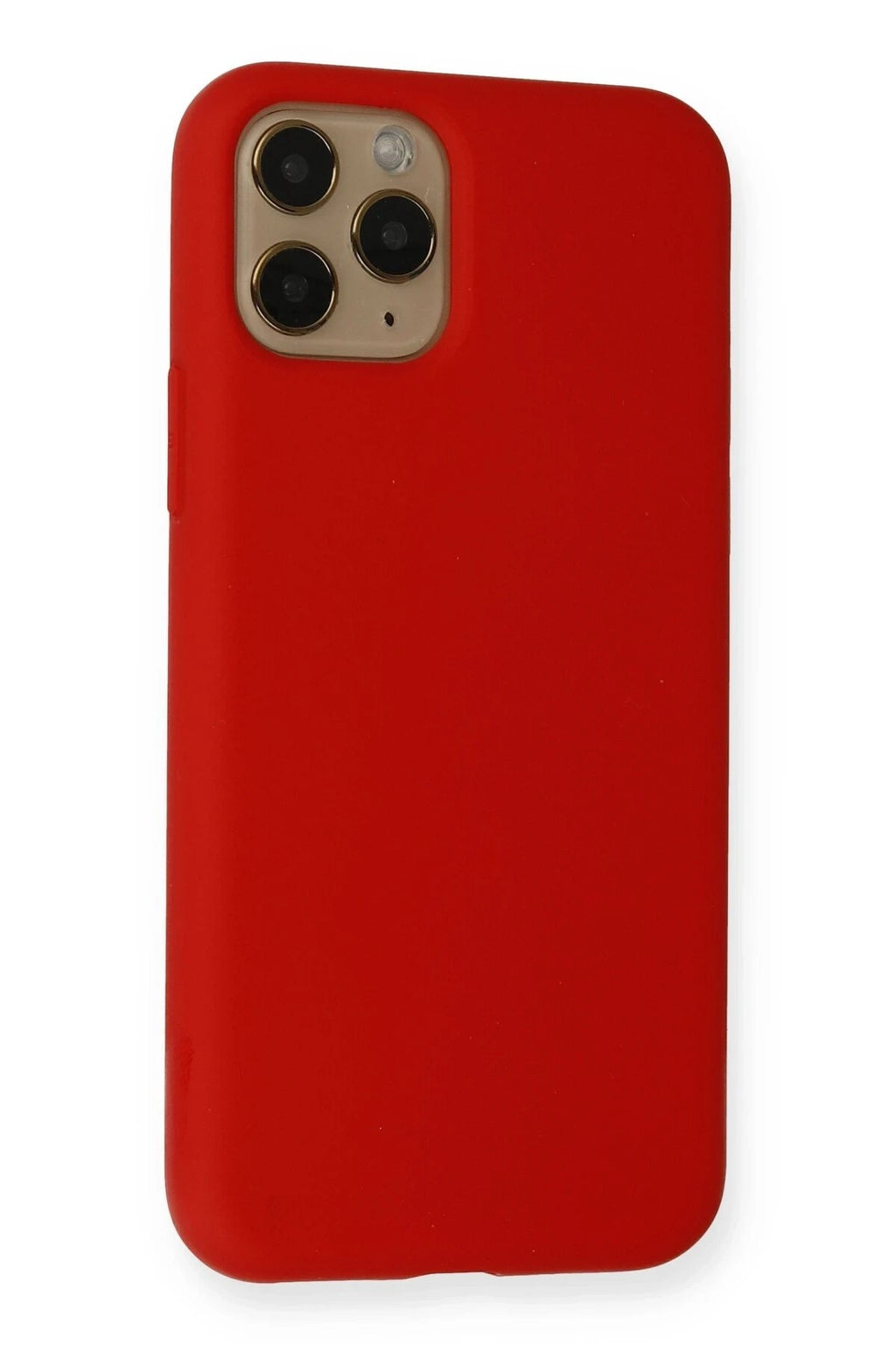 Mey İthalat® iPhone 11 Pro Kılıf Nano içi Kadife Silikon - Kırmızı