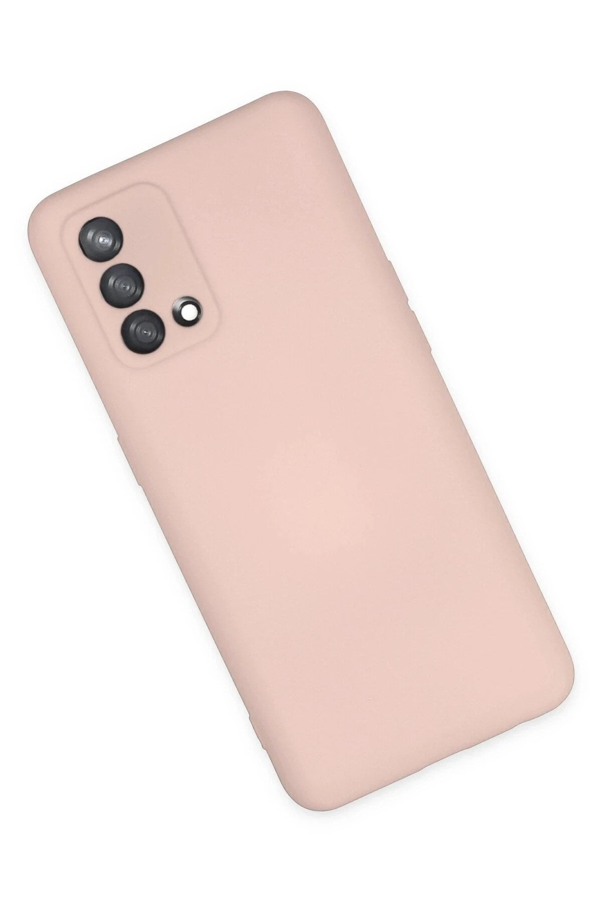 Mey İthalat® A74 4G Kılıf Nano içi Kadife Silikon - Pudra