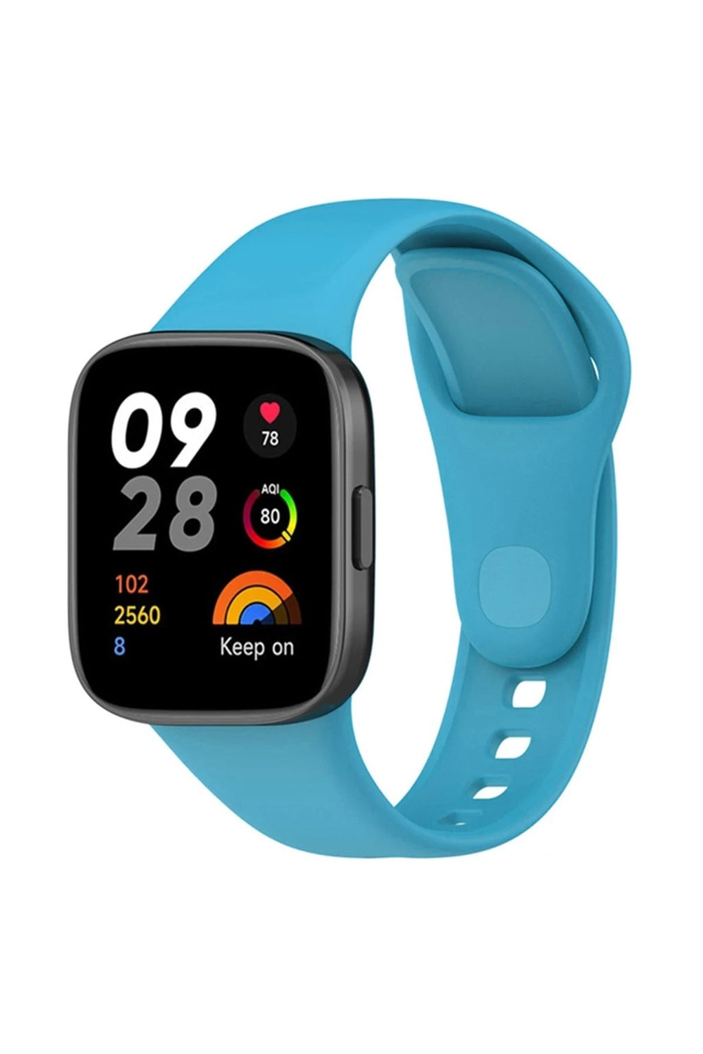Mey İthalat® Redmi Watch 3 Klasik Kordon - Bebek Mavisi