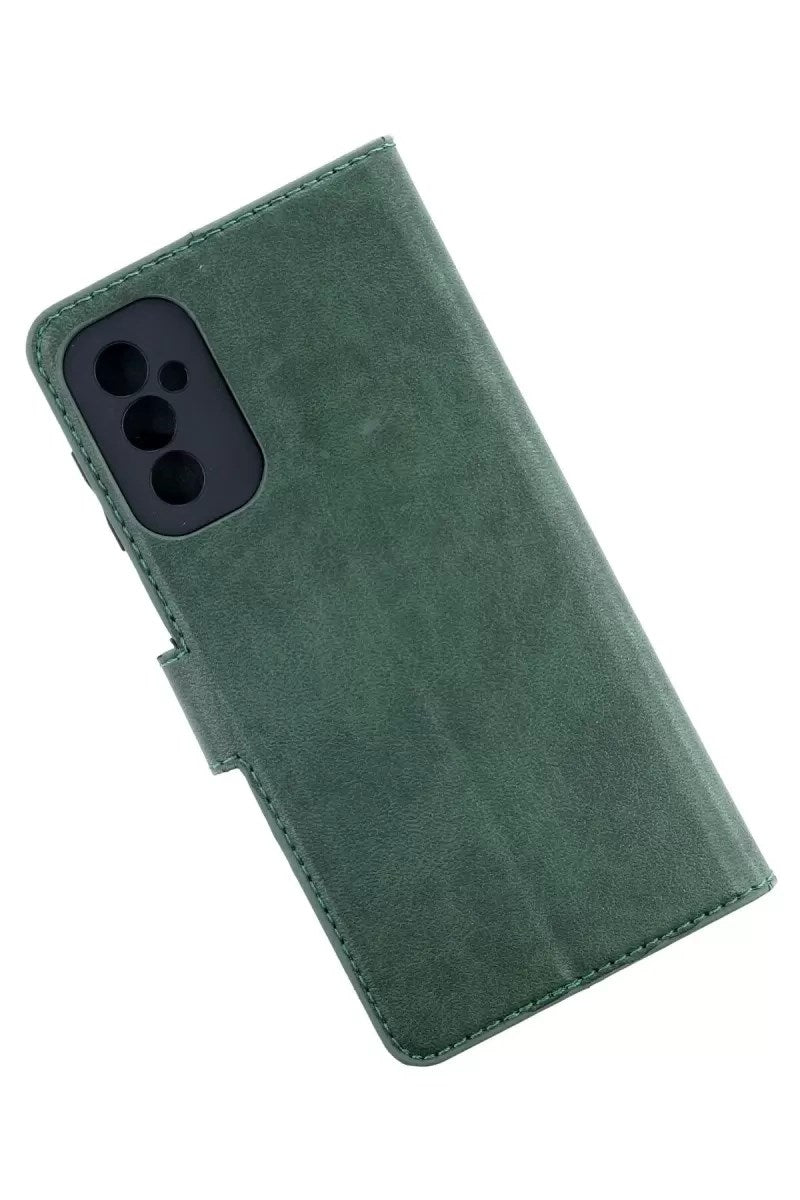 Mey İthalat® Samsung Galaxy M52 5G Kılıf Trend S Plus Kapaklı Kılıf - Yeşil