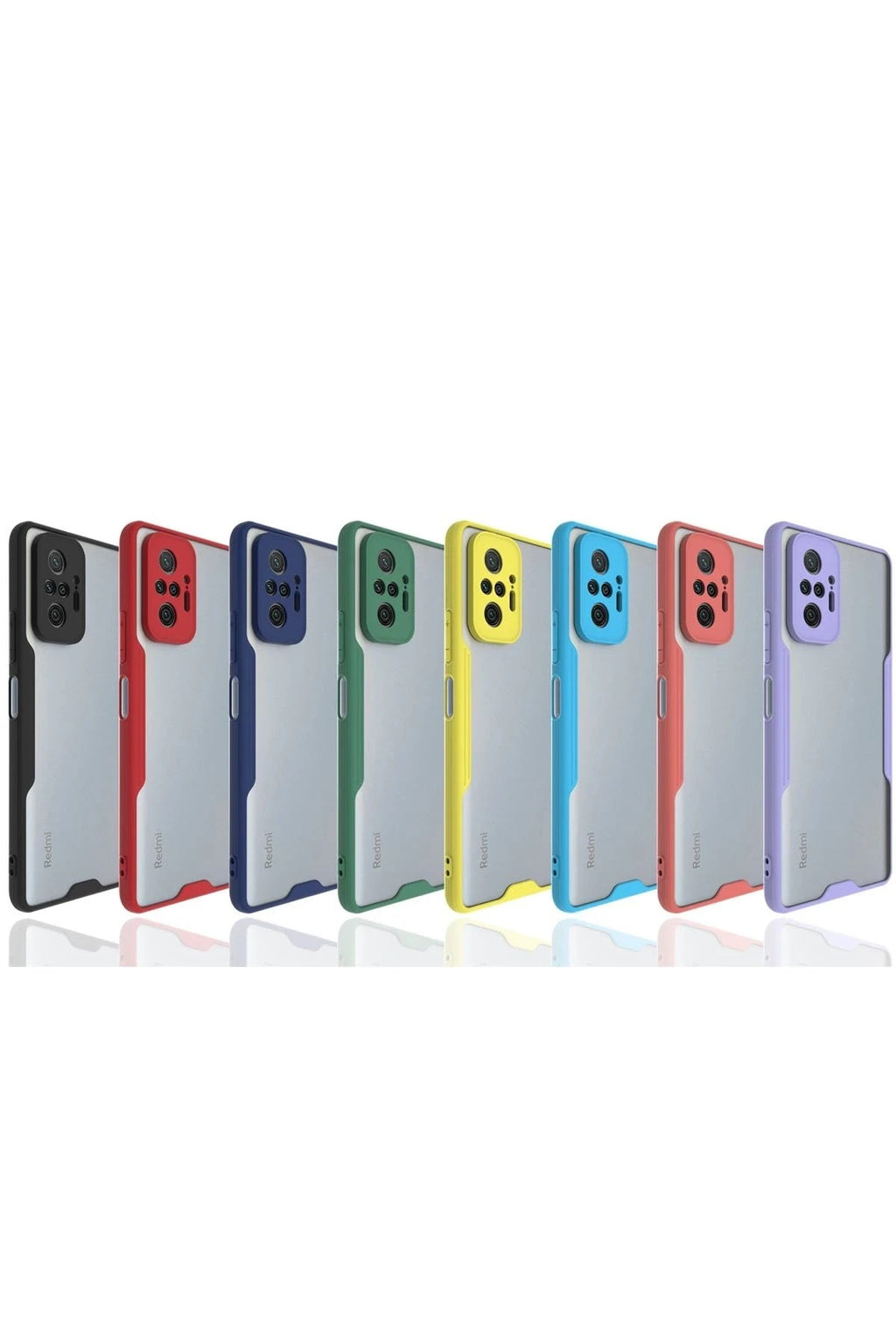 Mey İthalat® Redmi Note 10 Pro Kılıf Platin Silikon - Mavi