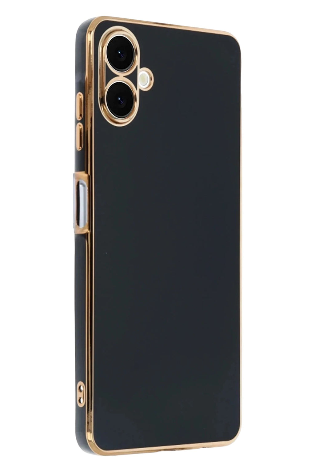 Mey İthalat® Samsung Galaxy A07 4G Volet Silikon - Siyah