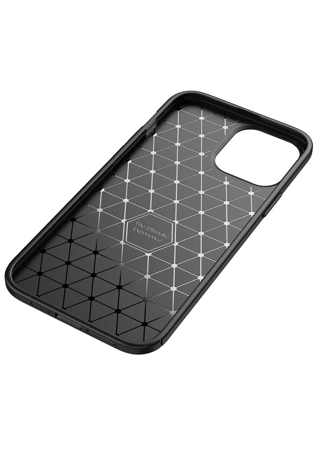 Mey İthalat® iPhone 14 Pro Kılıf Auto Focus Karbon Kapak - Lacivert