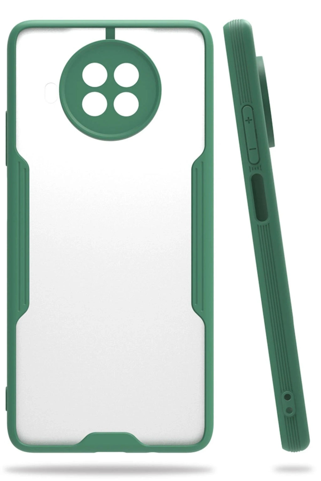 Mey İthalat® Mi 10T Lite Kılıf Platin Silikon - Yeşil