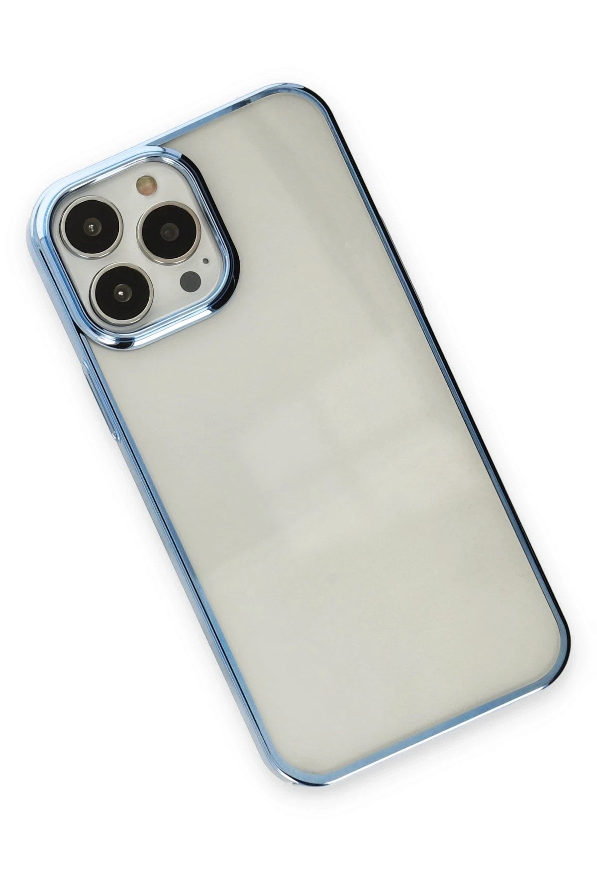Mey İthalat® iPhone 13 Pro Kılıf Element Silikon - Sky Blue