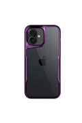 Mey İthalat® iPhone 16 Kılıf Boyi Silikon Kapak - Derin Mor