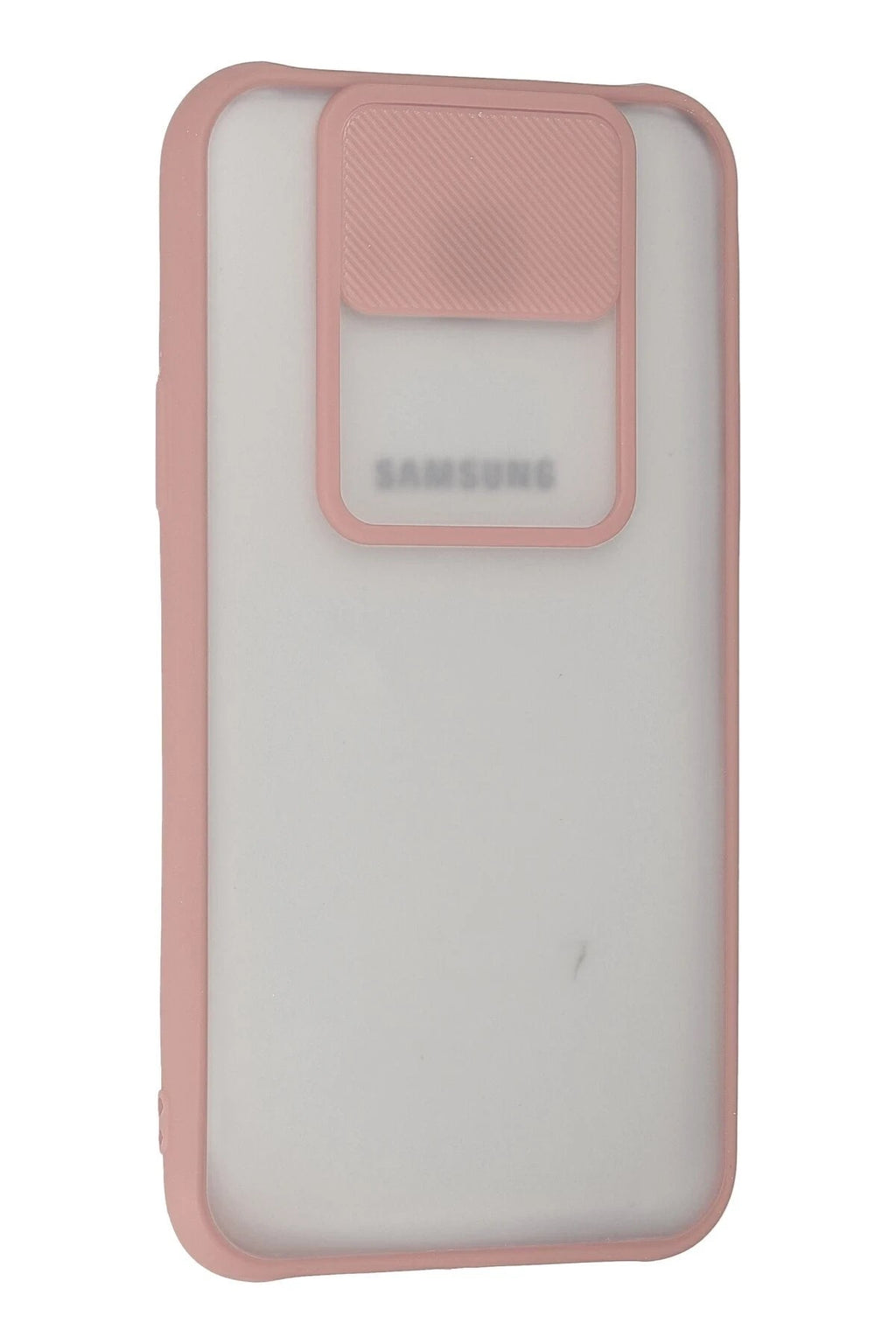 Mey İthalat® Samsung Galaxy J7 Kılıf Palm Buzlu Kamera Sürgülü Silikon - Pembe