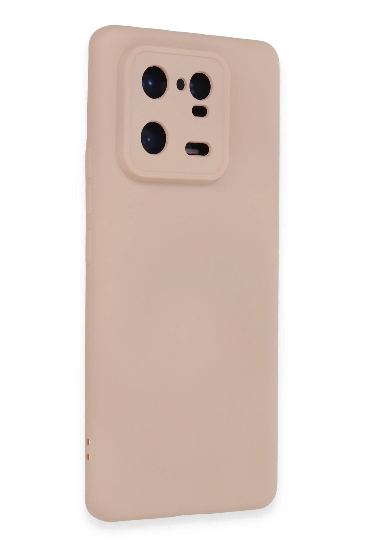 Mey İthalat® Mi 13 Pro Kılıf Nano içi Kadife Silikon - Pudra