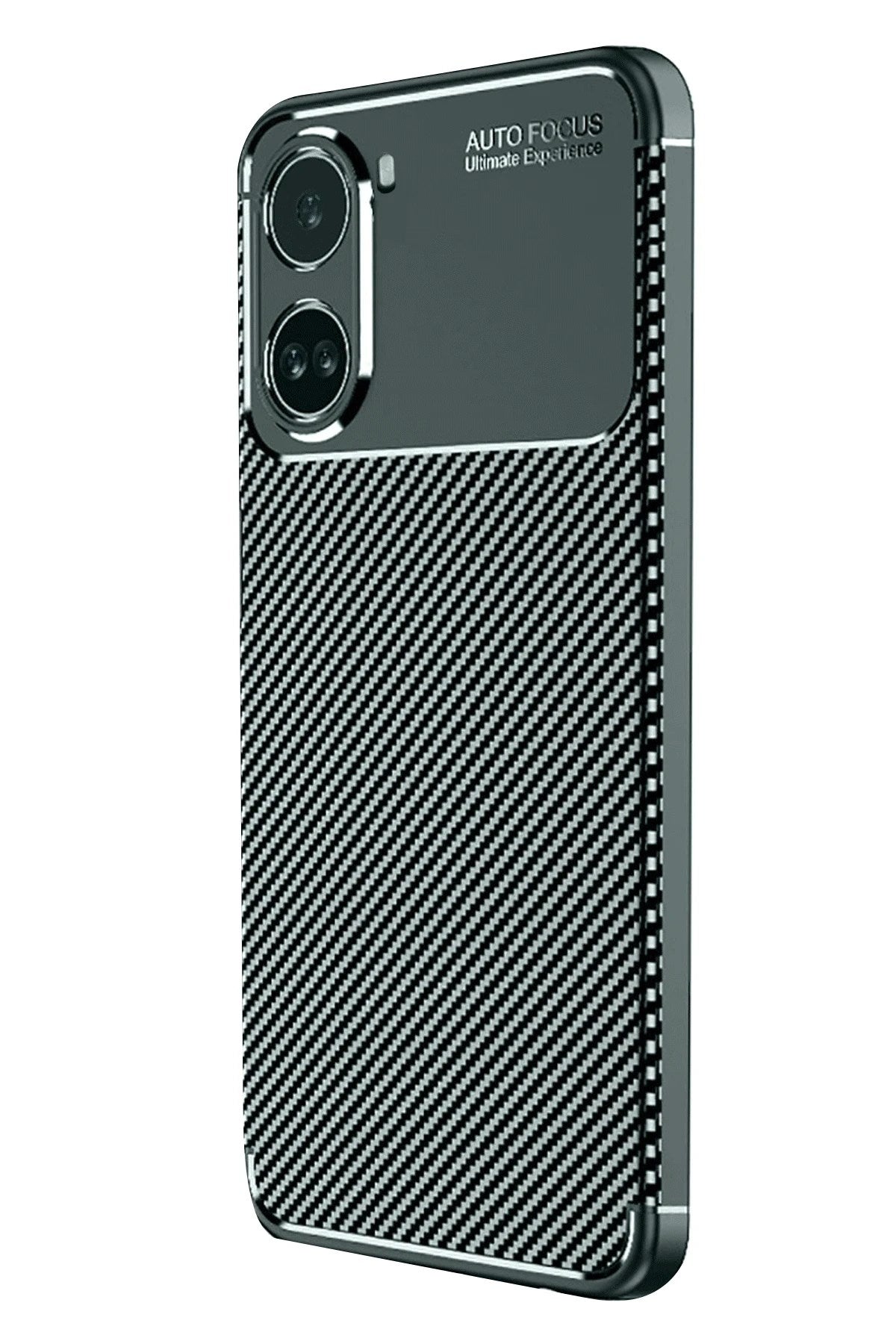 Mey İthalat® Poco X7 Pro Kılıf Auto Focus Karbon Kapak - Koyu Yeşil