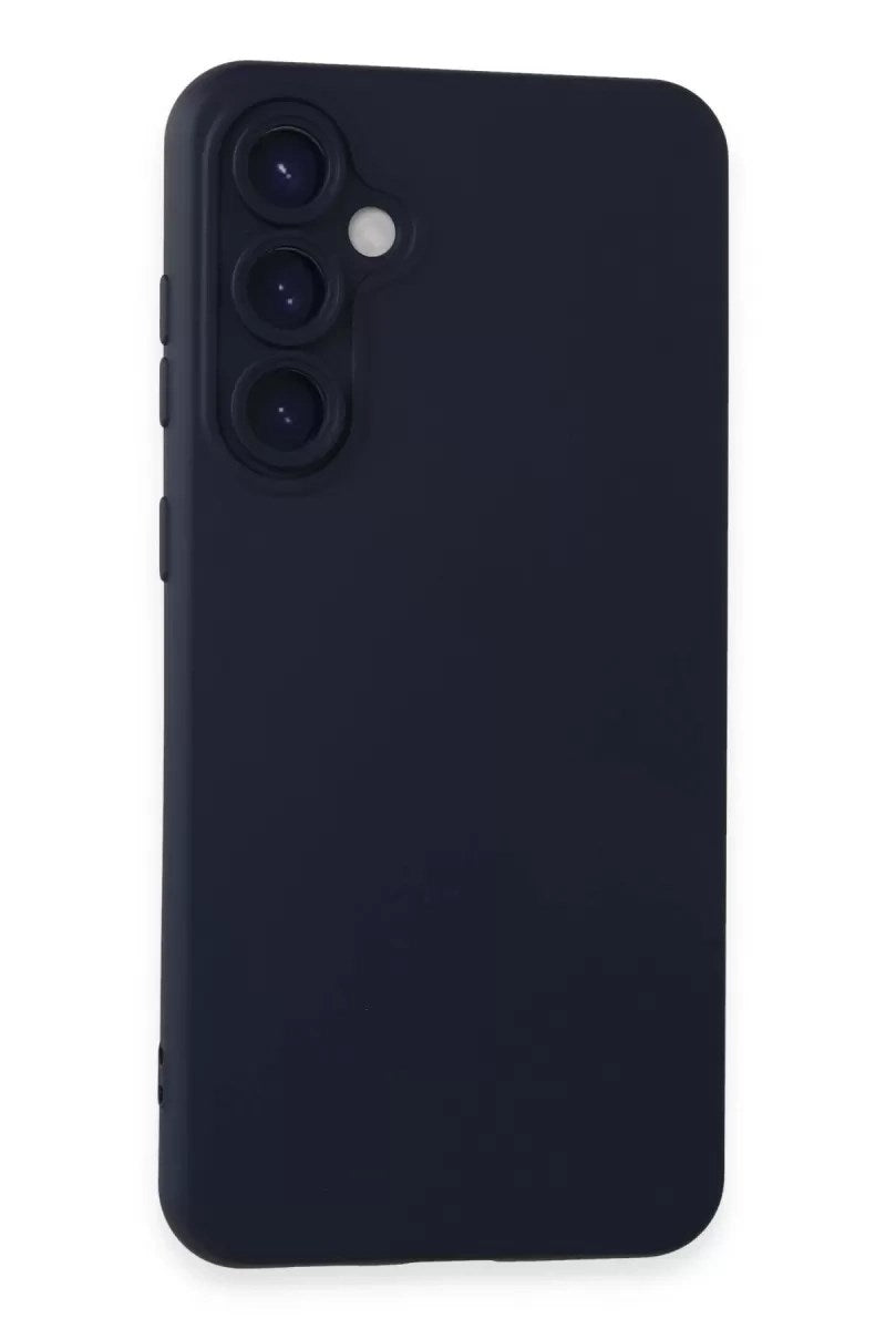 Mey İthalat® Samsung Galaxy S23 FE Kılıf Nano içi Kadife Silikon - Lacivert