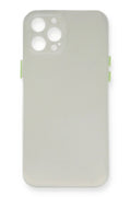 Mey İthalat® iPhone 12 Pro Max Kılıf PP Ultra İnce Kapak - Beyaz